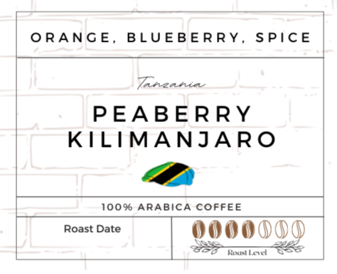 Tanzania Peaberry Single Serve Pod